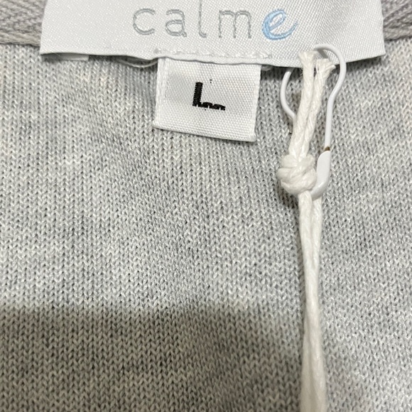 Johnny Was Calme Gray Hooded Hoodie Pullover - Picture 8 of 9